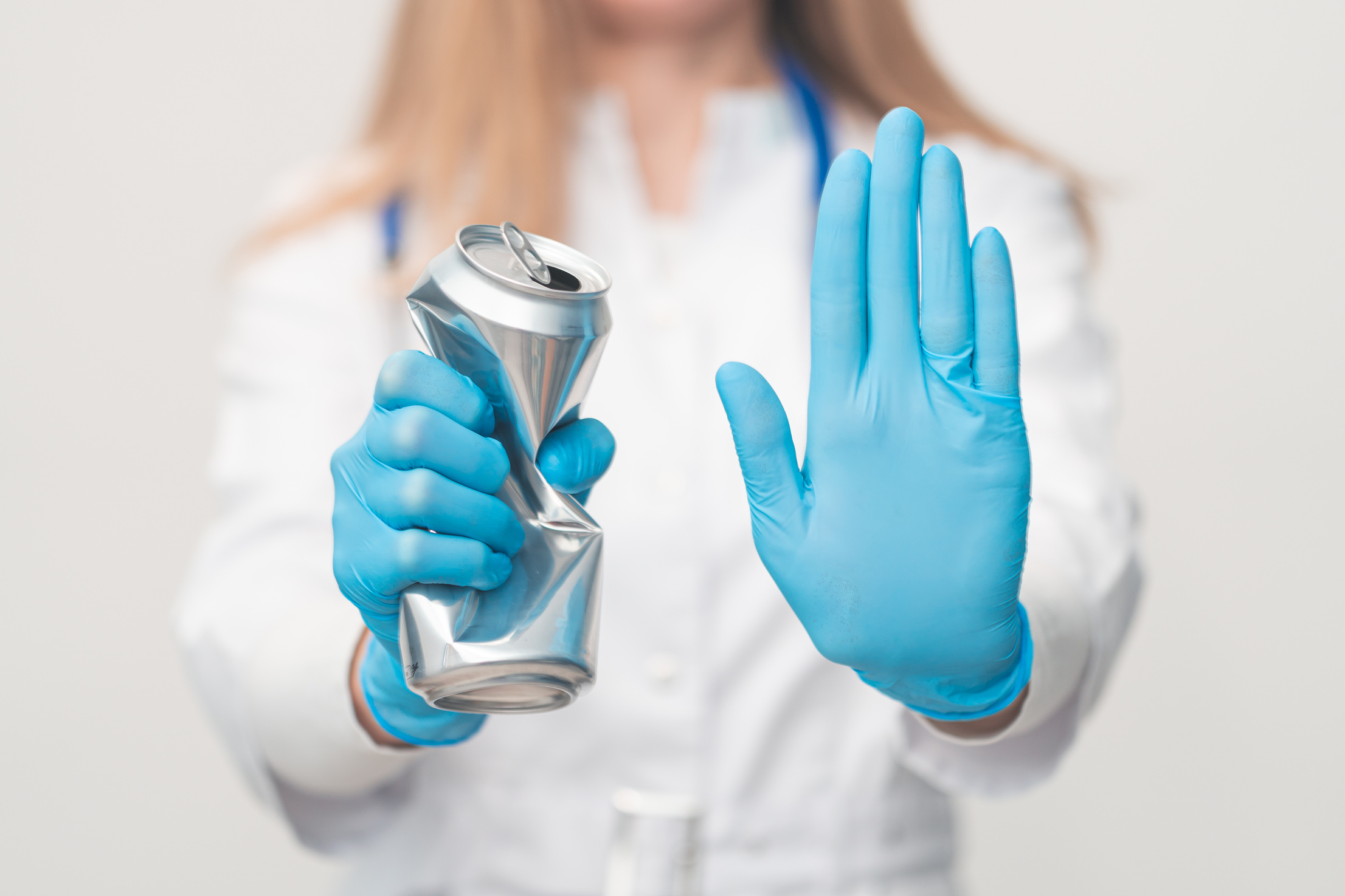 No Alcohol. concept - limiting alcohol consumption.